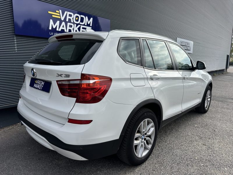 BMW  X3 XDRIVE20D 190CH BVA8 - SUIVI COMPLET BMW / RADAR DE RECUL / SIEGES CHAUFFANTS 