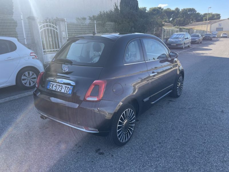 FIAT 500 LOUNGE 1.2 69CV CT OK TOIT PANO CLIM 
