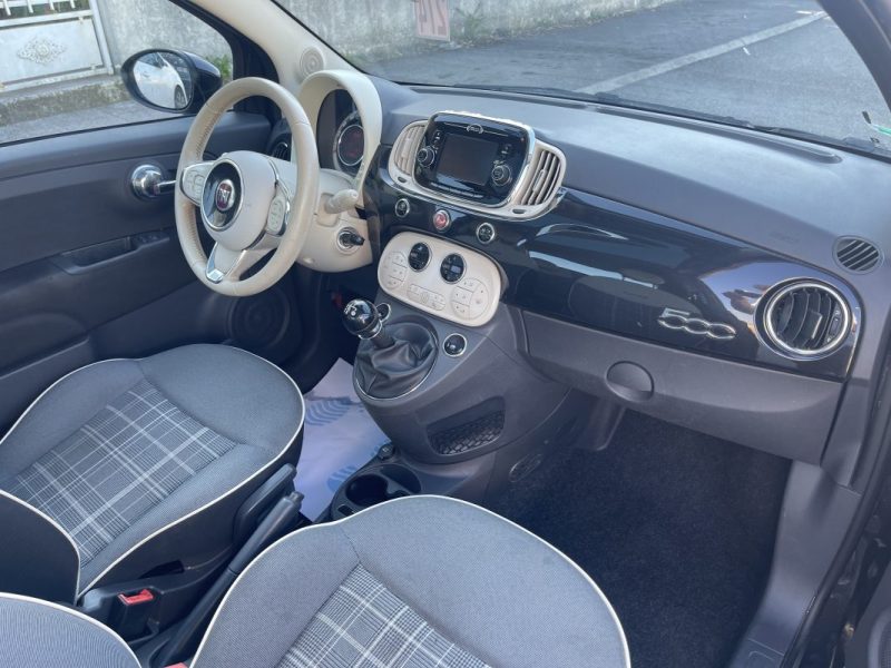 FIAT 500 LOUNGE 1.2 69CV CT OK TOIT PANO CLIM 