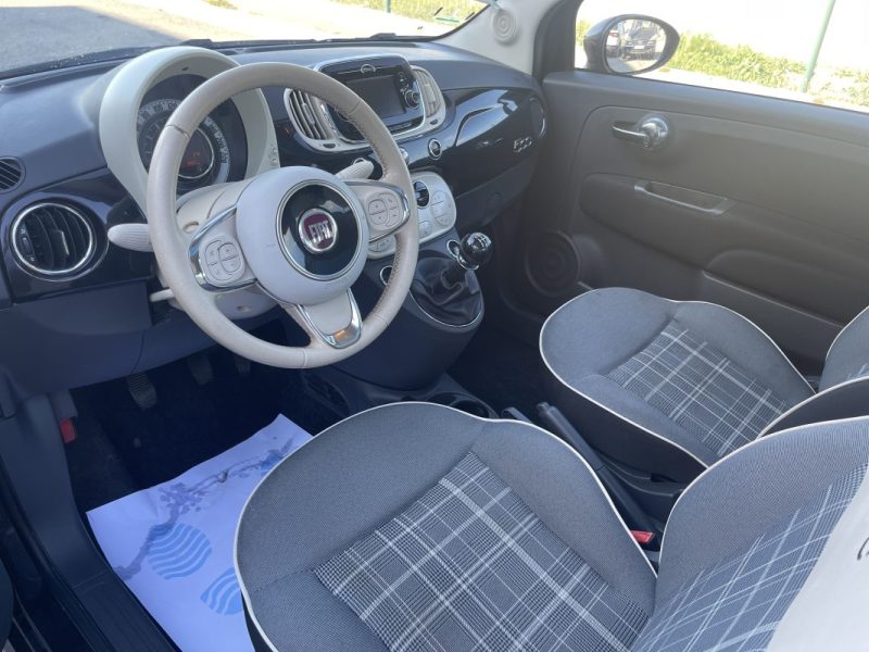 FIAT 500 LOUNGE 1.2 69CV CT OK TOIT PANO CLIM 