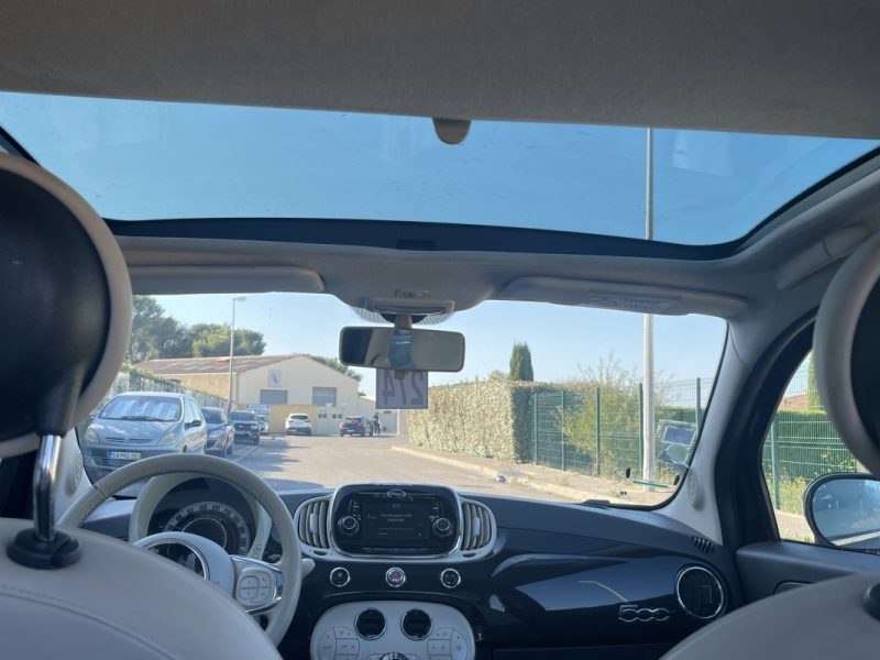 FIAT 500 LOUNGE 1.2 69CV CT OK TOIT PANO CLIM 