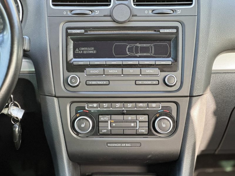 GOLF 6 1,6L TDI 105 CV 2012 phase 2 / Paiement 4X ou 10X Possible