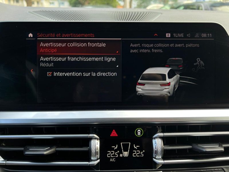 BMW SERIE 3 G21 TOURING 320D 190 M SPORT BVA8*LIVE*CAR PLAY*LED* 2021