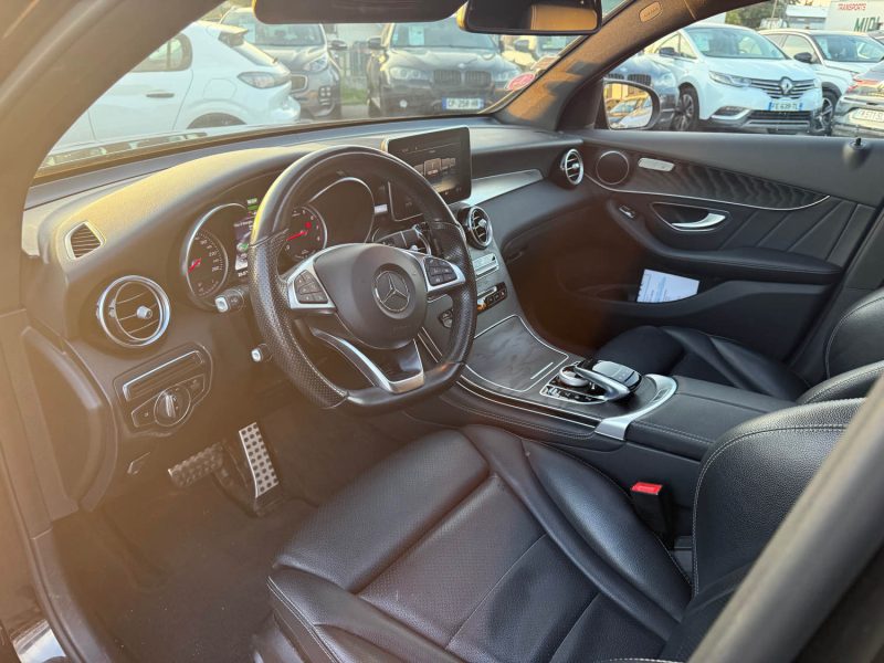 MERCEDES CLASSE GLC  COUPE 350 E  211CH + 116CH FASCINATION HYBRID 4-MATIC GARANTIE  