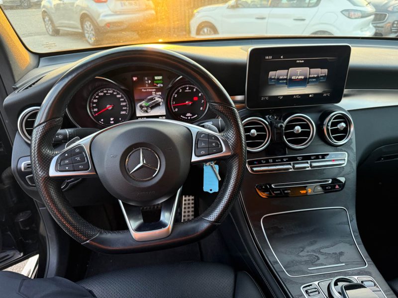 MERCEDES CLASSE GLC  COUPE 350 E  211CH + 116CH FASCINATION HYBRID 4-MATIC GARANTIE  