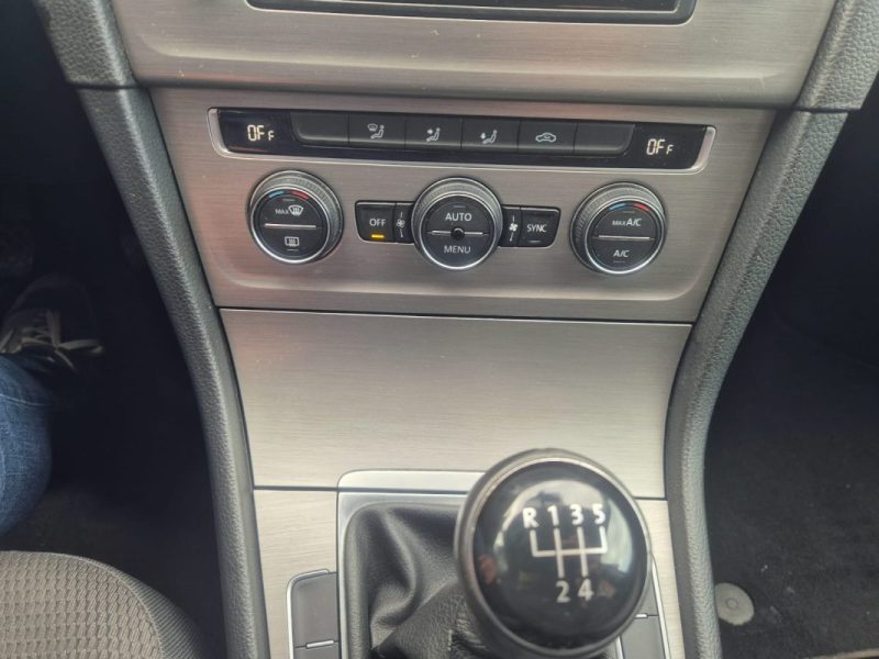 VOLKSWAGEN GOLF VII (5G1, BQ1, BE1, BE2) CONFORT LINE 1.6 TDI 110 CH  2016