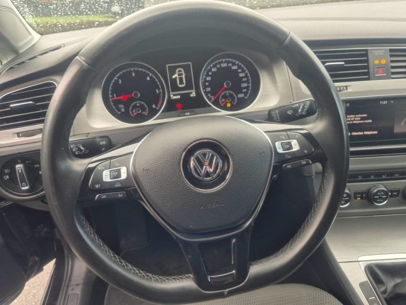 VOLKSWAGEN GOLF VII (5G1, BQ1, BE1, BE2) CONFORT LINE 1.6 TDI 110 CH  2016