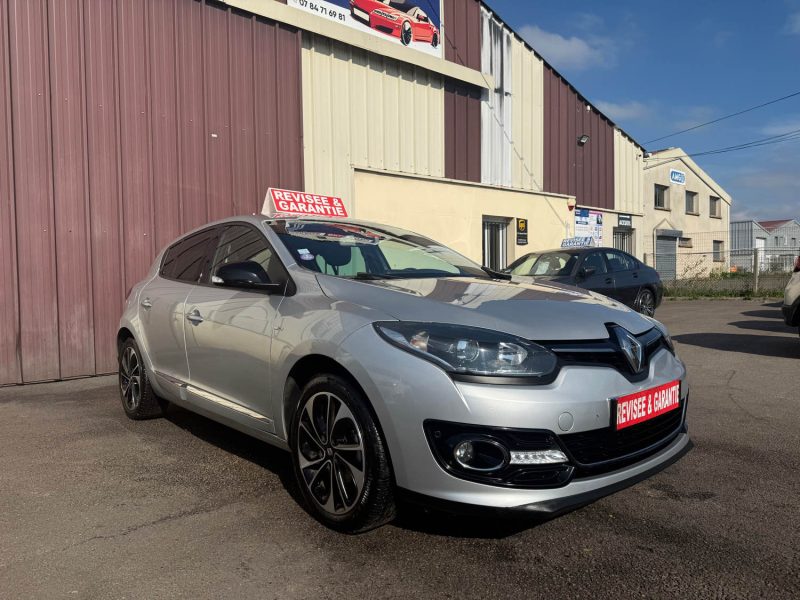 RENAULT MEGANE 3 PHASE 3 BOSE 1.2 TCE 130CV BOITE AUTOMATIQUE EDC 2015