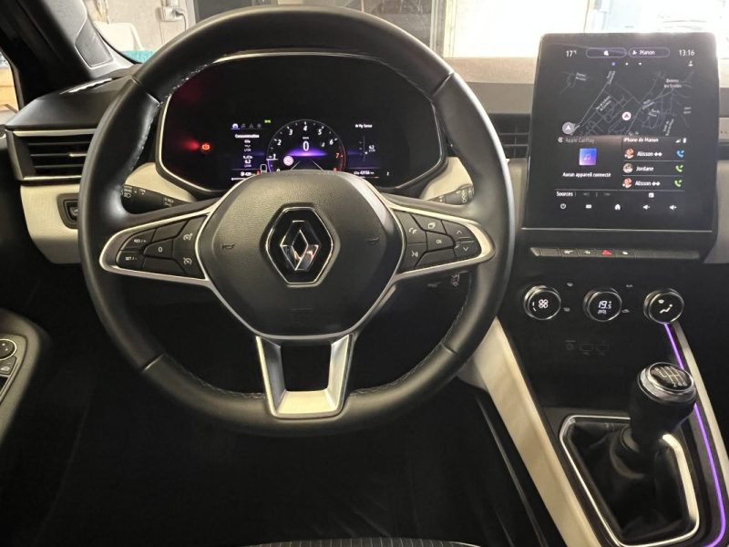 RENAULT CLIO 5 INTENS  - 1.0 TCE 90CH - FACTURES RENAULT OK - GPS - 43600KM 