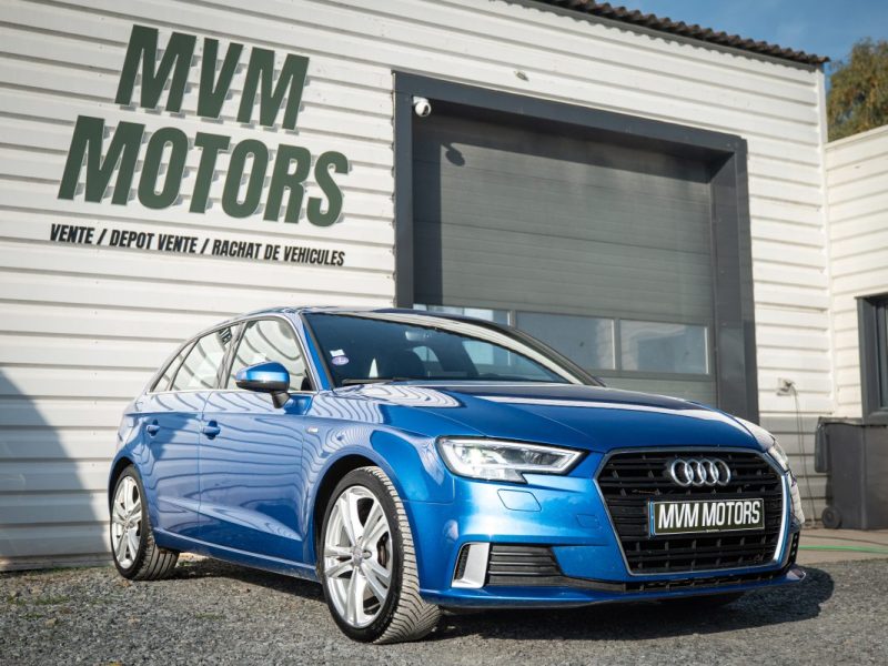 AUDI A3 SPORTBACK 1.5 TFSI 150Cv SPORT S TRONIC 7 S-LINE / CARPLAY 2018