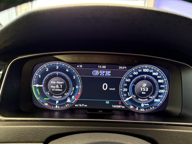 Volkswagen Golf 7.5 GTE 1.4 TSI 204CH DSG6 - Historique d'entretien - CarPlay - Virtual Cockpit