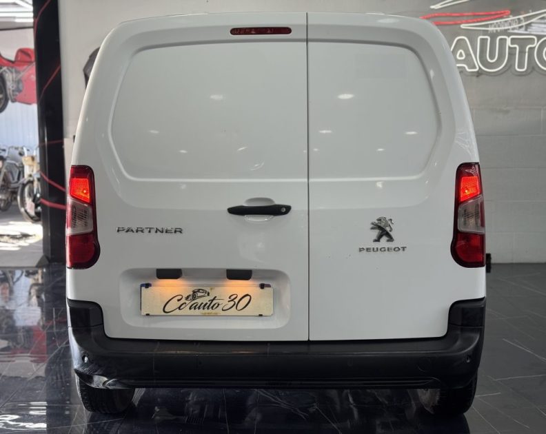 PEUGEOT PARTNER STANDARD 650KG BLUEHDI 100CH 2020 TTC