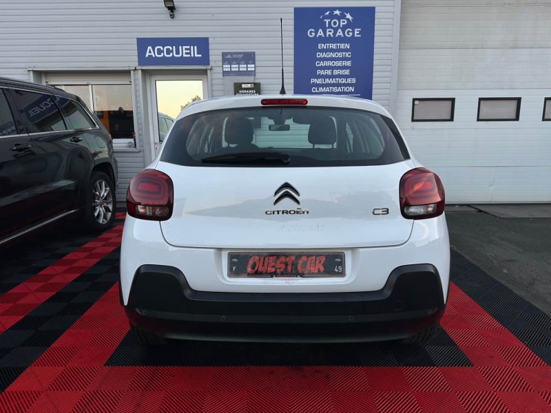 CITROEN C3 SOCIETE 2 PLACES 1.5 BLUE HDI 100 FEEL 2020