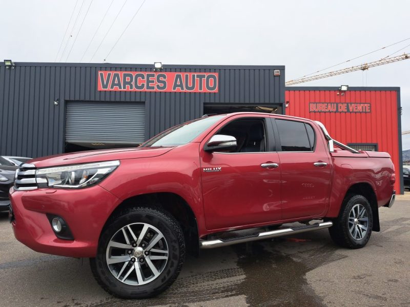 TOYOTA HILUX DOUBLE CABINE  2.4 D-4D 150CV LEGENDE BVA 4X4 COUVRE BENNE  2017