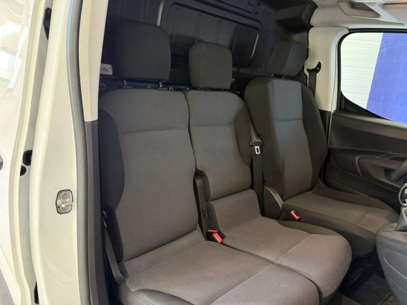 PEUGEOT PARTNER 1.6 BLUEHDI 100CH ASPHALT (STANDARD 650KG) - Apple CarPlay - Caméra de recul