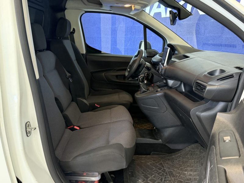PEUGEOT PARTNER 1.6 BLUEHDI 100CH ASPHALT (STANDARD 650KG) - Apple CarPlay - Caméra de recul