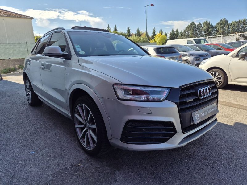 AUDI Q3 2.0 TDI 184 CH S TRONIC 7 QUATTRO S LINE 2016