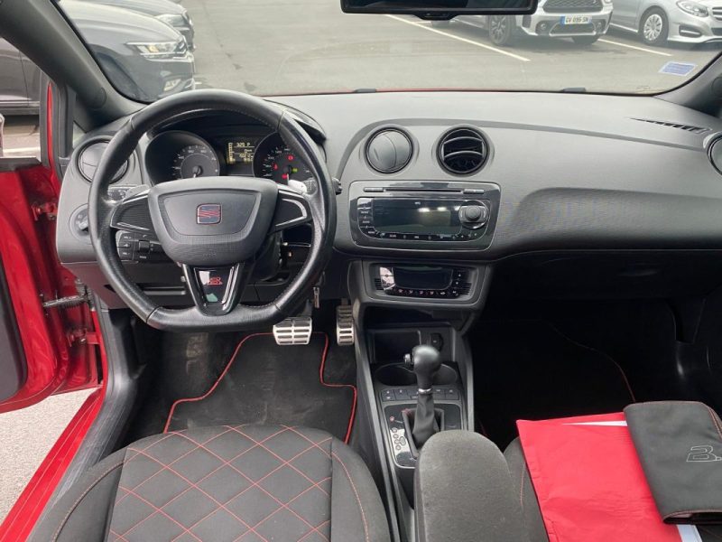 SEAT Ibiza Cupra Bocanegra 🚗❄️ Clim / Radar recul 📡 / Toit pano 🌞 / Reprise 🔄 Garantie 6 mois ✅