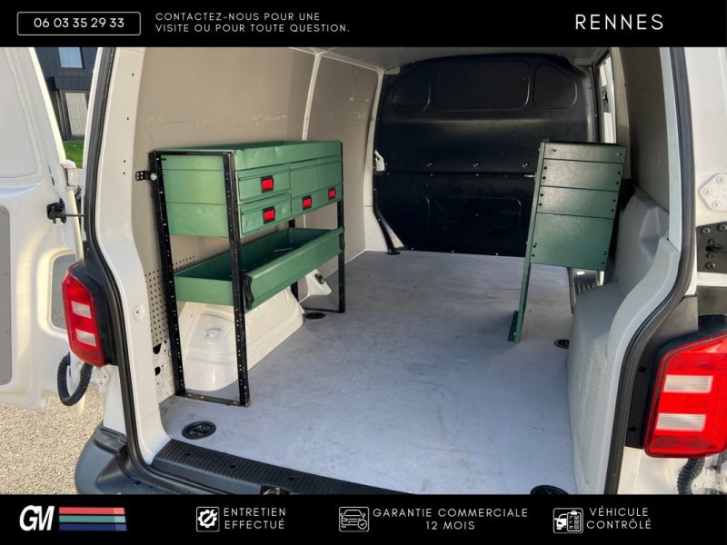 Volkswagen Transporter T6 2.0 TDI 140ch L2H1 / Boîte Automatique DSG / Radars / Webasto / Attelage /