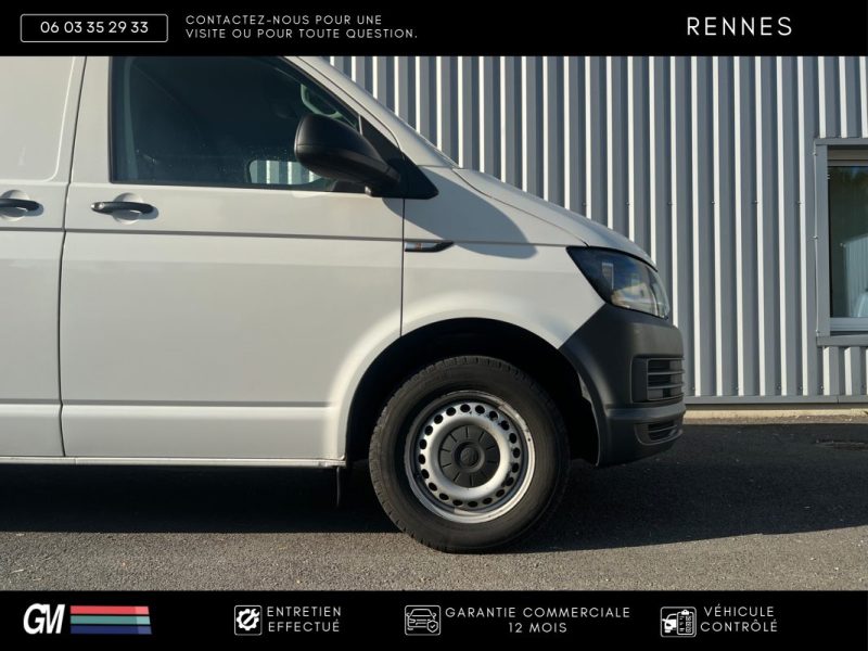 Volkswagen Transporter T6 2.0 TDI 140ch L2H1 / Boîte Automatique DSG / Radars / Webasto / Attelage /
