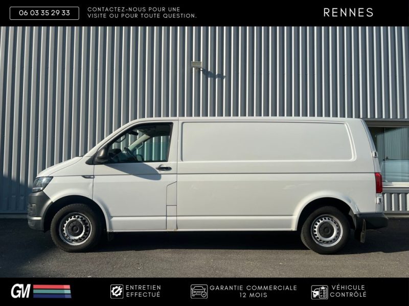 Volkswagen Transporter T6 2.0 TDI 140ch L2H1 / Boîte Automatique DSG / Radars / Webasto / Attelage /