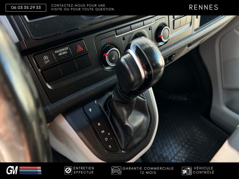 Volkswagen Transporter T6 2.0 TDI 140ch L2H1 / Boîte Automatique DSG / Radars / Webasto / Attelage /