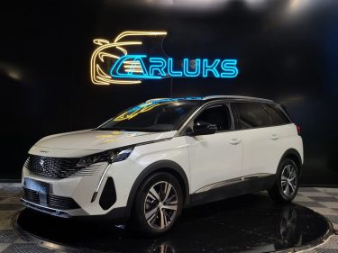 PEUGEOT 5008 1.5 BLUEHDI 130CH ALLURE PACK / SUIVI PEUGEOT / CAMERA 360° / CARPLAY / HAYON ELECTRIQUE 
