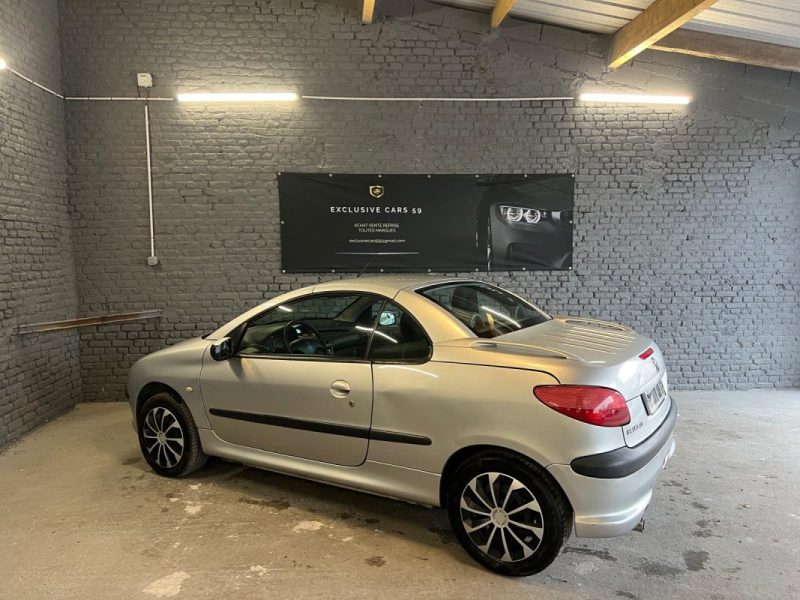 PEUGEOT 206 CC 1.6I 16V BOITE AUTO GARANTIE 6 MOIS 2003