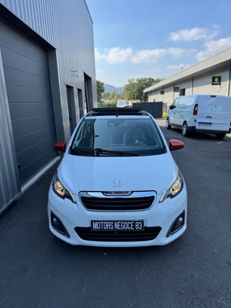 PEUGEOT 108 1.2 ROLLAND GARROS CABRIOLET 2017