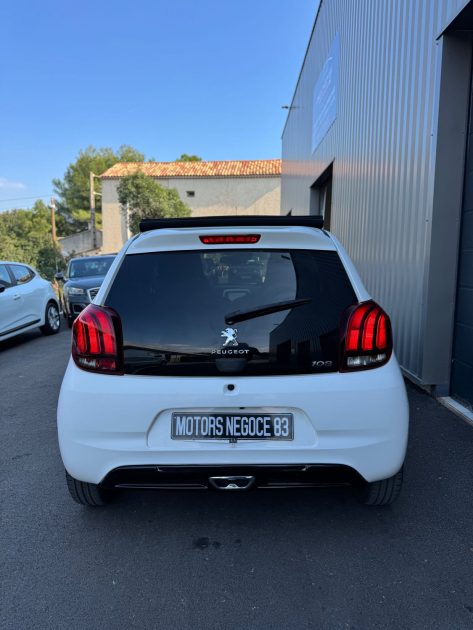 PEUGEOT 108 1.2 ROLLAND GARROS CABRIOLET 2017