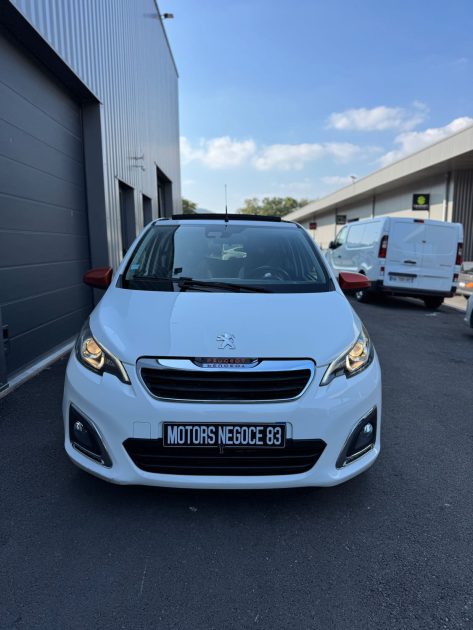 PEUGEOT 108 1.2 ROLLAND GARROS CABRIOLET 2017