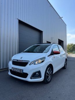 PEUGEOT 108 1.2 ROLLAND GARROS CABRIOLET 1ER MAIN DISTRI NEUF