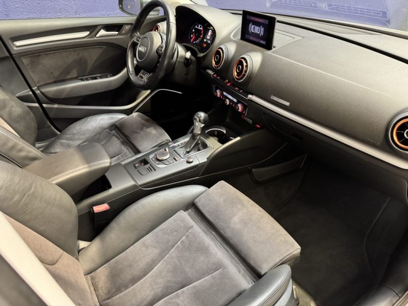 AUDI A3 BERLINE 1.8 TFSI 180 CH S-TRONIC 6 QUATTRO S LINE / SUIVI COMPLET / T.O