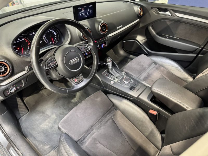 AUDI A3 BERLINE 1.8 TFSI 180 CH S-TRONIC 6 QUATTRO S LINE / SUIVI COMPLET / T.O
