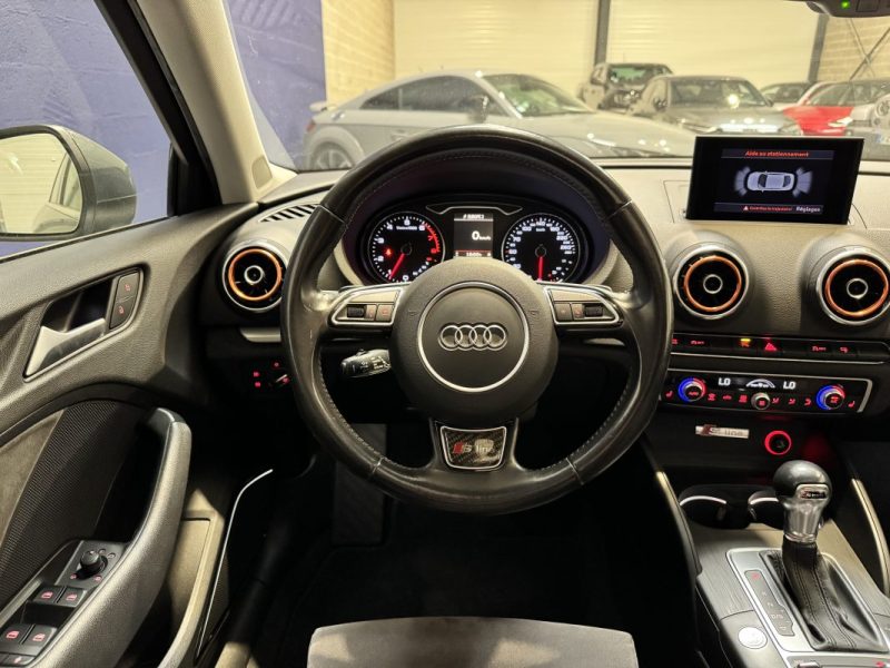 AUDI A3 BERLINE 1.8 TFSI 180 CH S-TRONIC 6 QUATTRO S LINE / SUIVI COMPLET / T.O