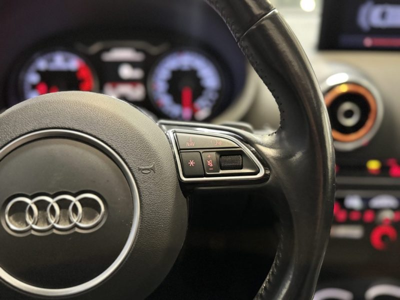 AUDI A3 BERLINE 1.8 TFSI 180 CH S-TRONIC 6 QUATTRO S LINE / SUIVI COMPLET / T.O