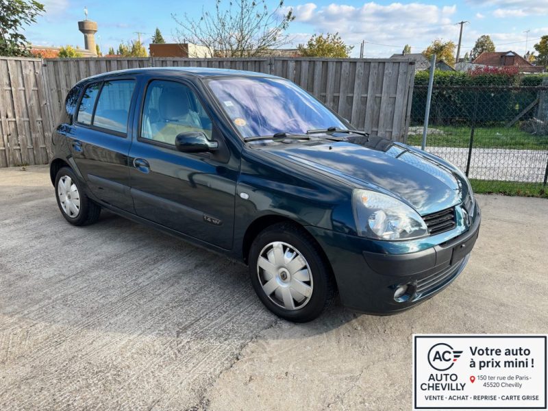 RENAULT CLIO AUTHENTIQUE 1.4 16V CLIM AUTO 1ER MAIN