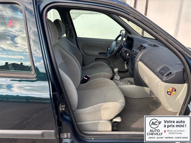 RENAULT CLIO AUTHENTIQUE 1.4 16V CLIM AUTO 1ER MAIN