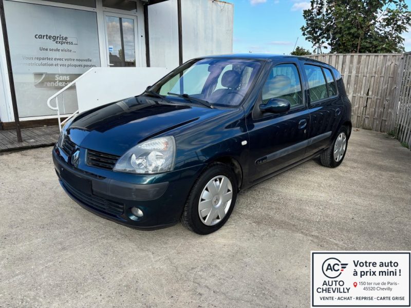 RENAULT CLIO AUTHENTIQUE 1.4 16V CLIM AUTO 1ER MAIN