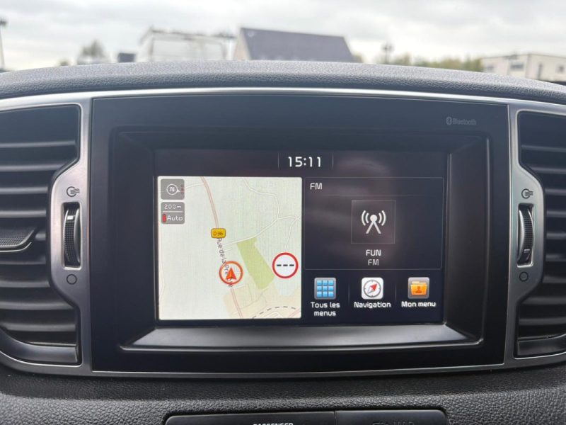 KIA SPORTAGE 1.6 GDI 132CH ISG ACTIVE 🚗 - Caméra de recul - 📸 -Apple Car Play -Reprise possible ✅ 