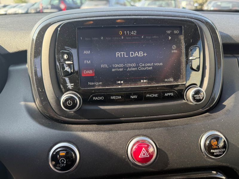 FIAT 500X 1.4 MultiAir 16v 140ch S-Design DCT