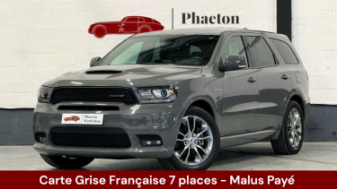 DODGE DURANGO R/T 5.7L HEMI V8 | 365CH | BOÎTE AUTO | 7 PLACES | PAS DE MALUS