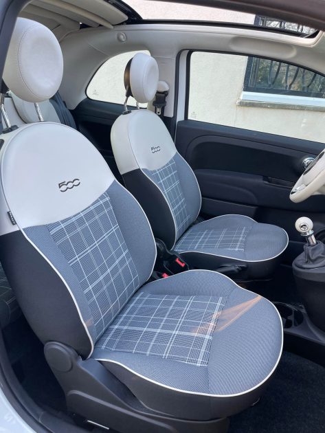 🧡 Fiat 500 Cabriolet 1.2i 69cv  – Série Collezione Fall / Chic & Élégante