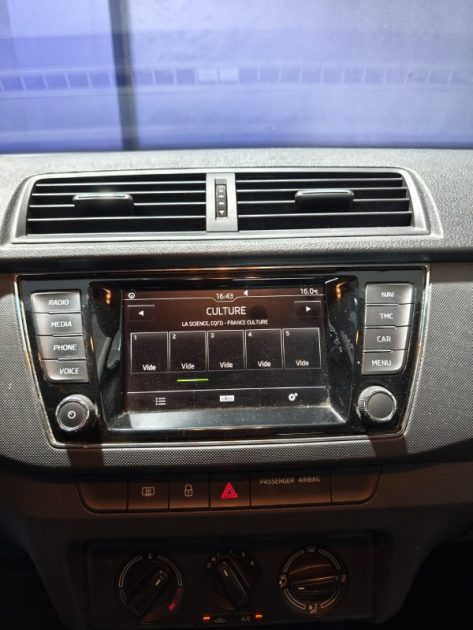 SKODA SKODA FABIA 1.4 TDI 90 CV FINITION BUSINESS - GPS - CLIM - REGULATEUR DE VITESSE   1.4 TDI90 FAP MONTE CARLO GREENTEC 2016