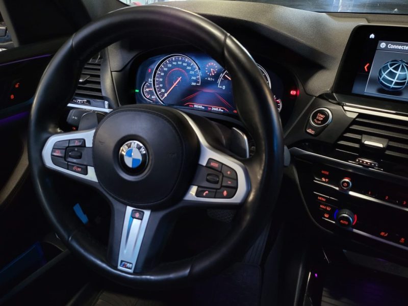 BMW X3 SDRIVE18DA 150CH XLINE PARK ASSIT / APPLE CARPLAY / CAMERA DE RECUL  2018