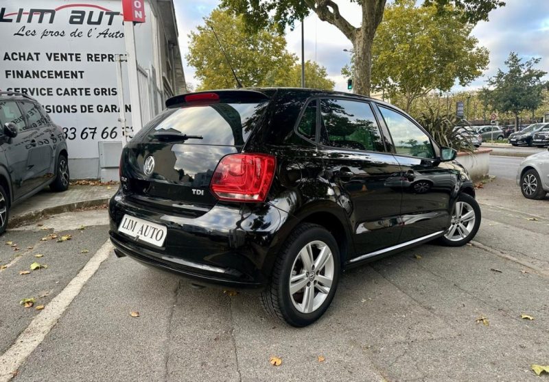 VOLKSWAGEN POLO V 1.6 TDI 90 MATCH **1ÈRE MAIN** 
