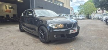 BMW Série 1 E81 118D Pack M LCI 143CH, noir, *PACK M D'USINE*, *CLIM AUTO*, *Idéale jeune conducteur