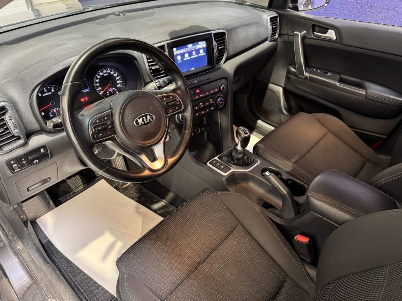 KIA SPORTAGE 1.6 GDI 132CH ISG ACTIVE 4X2 - SUIVI COMPLET KIA / CARPLAY - CAMERA