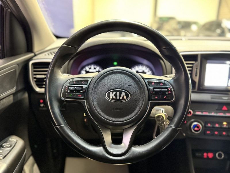 KIA SPORTAGE 1.6 GDI 132CH ISG ACTIVE 4X2 - SUIVI COMPLET KIA / CARPLAY - CAMERA
