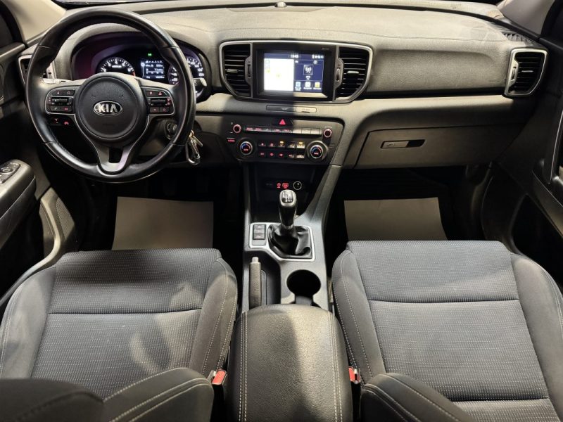 KIA SPORTAGE 1.6 GDI 132CH ISG ACTIVE 4X2 - SUIVI COMPLET KIA / CARPLAY - CAMERA